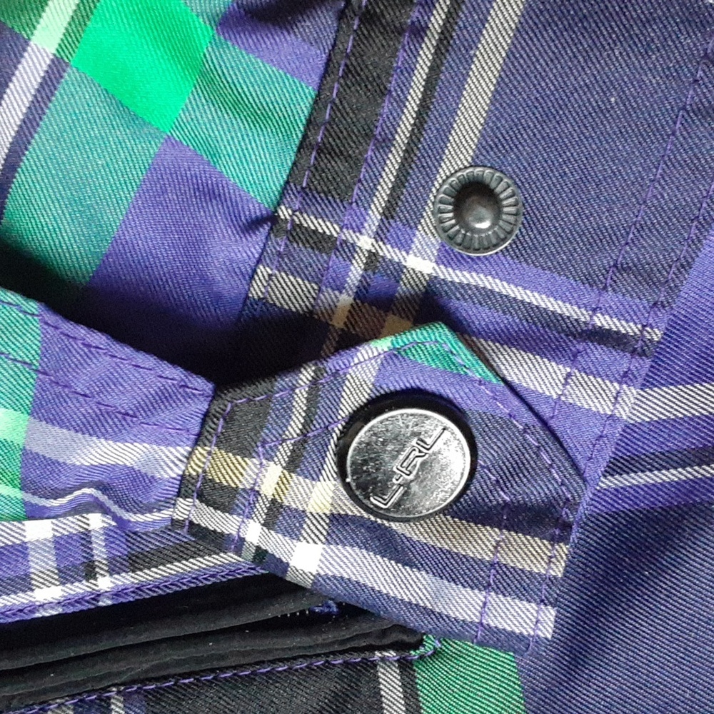 Ralph Lauren Active Wear Purple and Green Wind Breaker Jacket - Picture 12 of 14